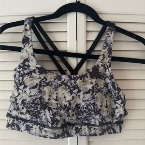 Lulu Lemon Rare Floral Sports Bra